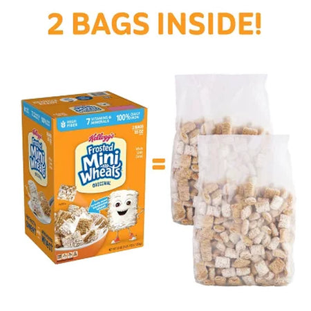 Frosted Mini-Wheats Breakfast Cereal 55Oz., 2Pk.