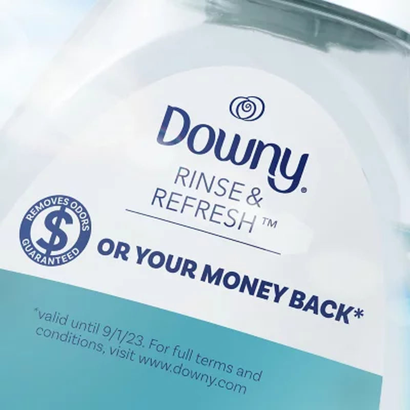 Downy Rinse & Refresh Laundry Fabric Rinse, Cool Cotton, 3 Ct., 76.5 Fl. Oz.