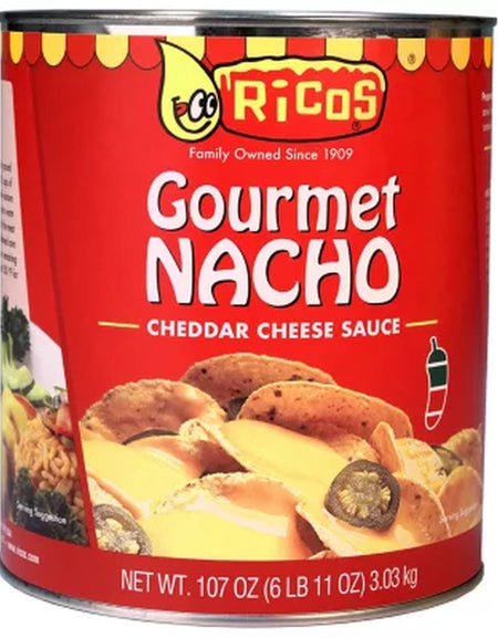 Ricos Gourmet Nacho Cheese Sauce 107 Oz.