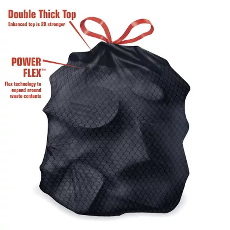 Member'S Mark 33-Gallon Power Flex Drawstring Trash Bags 90 Ct.