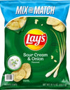 Lay'S Sour Cream & Onion Potato Chips, 15.63 Oz.