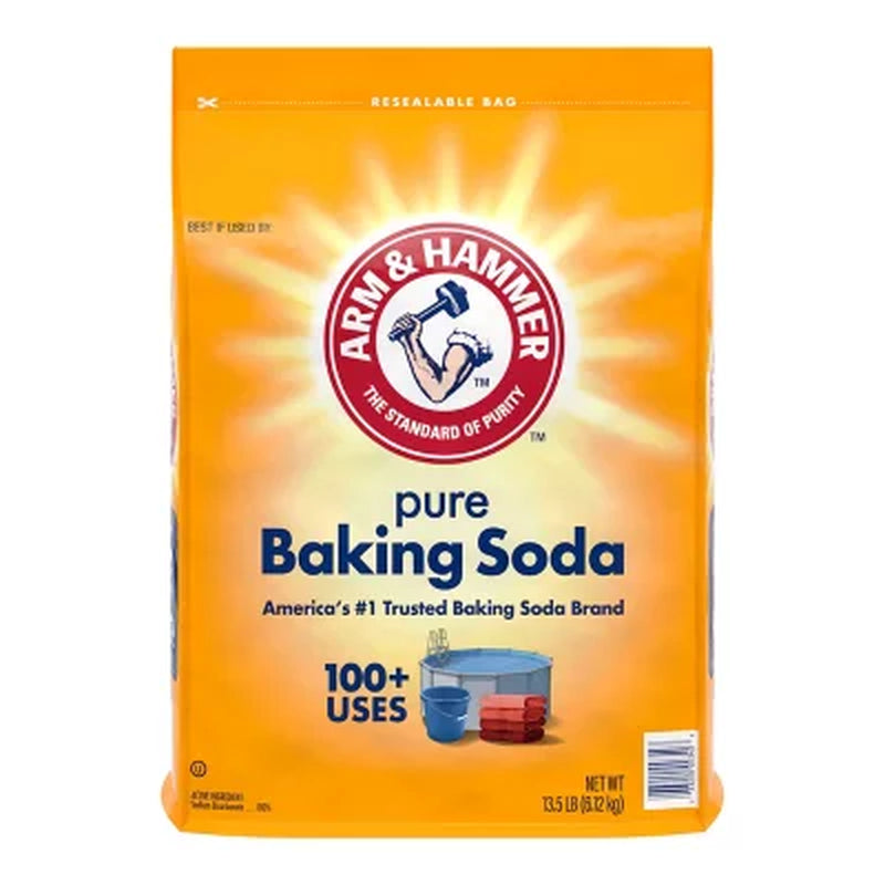 Arm & Hammer Pure Baking Soda, 13.5 Lbs.