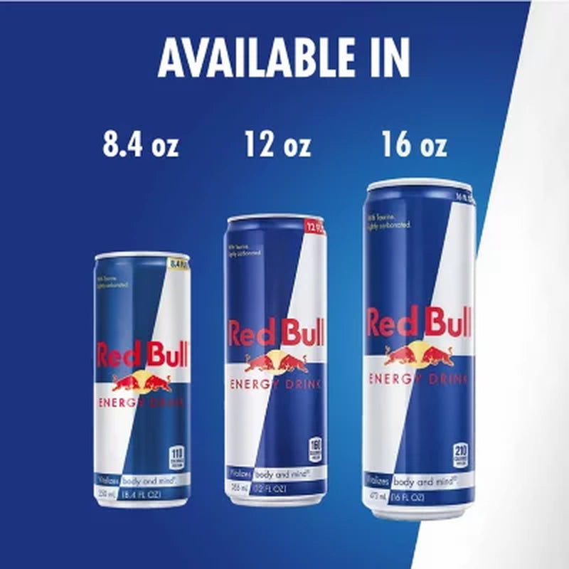 Red Bull Energy 12 Fl. Oz., 24 Pk.