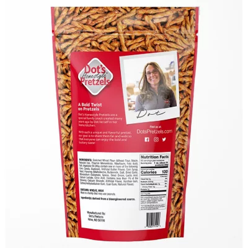 Dot'S Homestyle Pretzels Original Seasoned Pretzel Twists, 35 Oz.