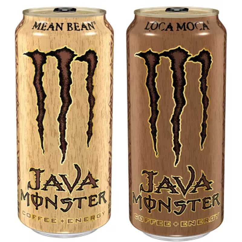 Monster Energy Java Variety Pack 15 Oz., 12 Pk.