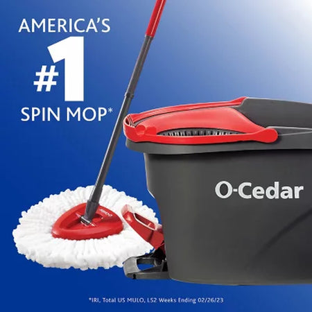 O-Cedar Easy Wring Spin Mop System, 4 Ct.