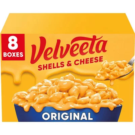 Velveeta Shells and Cheese Original Mac and Cheese Meal 12 Oz., 8 Ct.