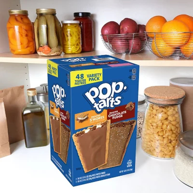 Pop-Tarts Chocolate Variety Pack, 48 Ct.