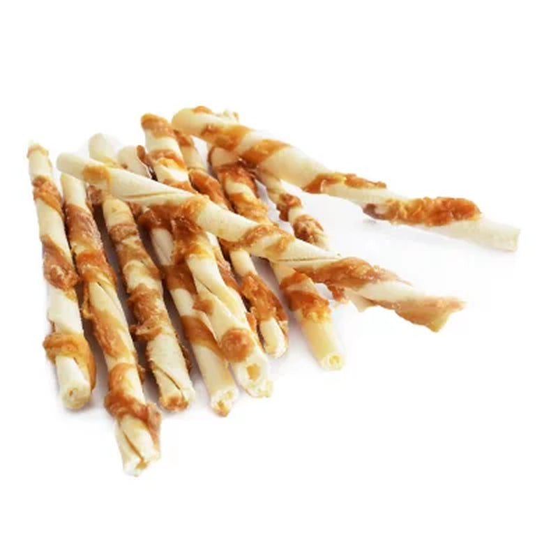 Canine Chews Chicken-Wrapped Rawhide Chews for Dogs 125 Ct.