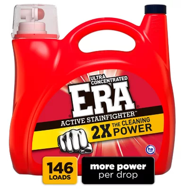 Era Active Stainfighter Liquid Laundry Detergent, 146 Loads, 200 Fl. Oz.