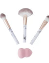 Glotech Marble Makeup Brush Glow Set, 12 Pc.