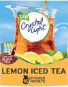 Crystal Light Lemon Iced Tea Naturally Flavored Powdered Drink Mix 16 Ct.