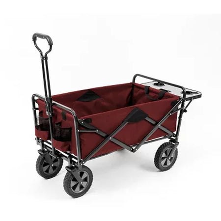 Mac Sports Folding Wagon with Table, Assorted Colors