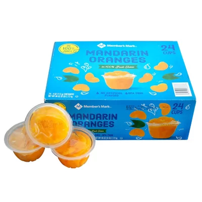 Member'S Mark Mandarin Oranges 4 Oz., 24 Ct.