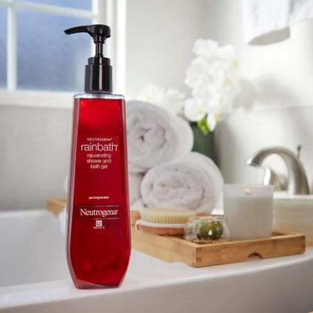 Neutrogena Rainbath Rejuvenating Shower and Bath Gel, Pomegranate, 40 Oz.