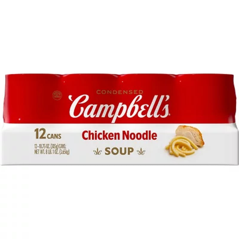 Campbell'S Condensed Chicken Noodle Soup 10.75 Oz., 12 Ct.