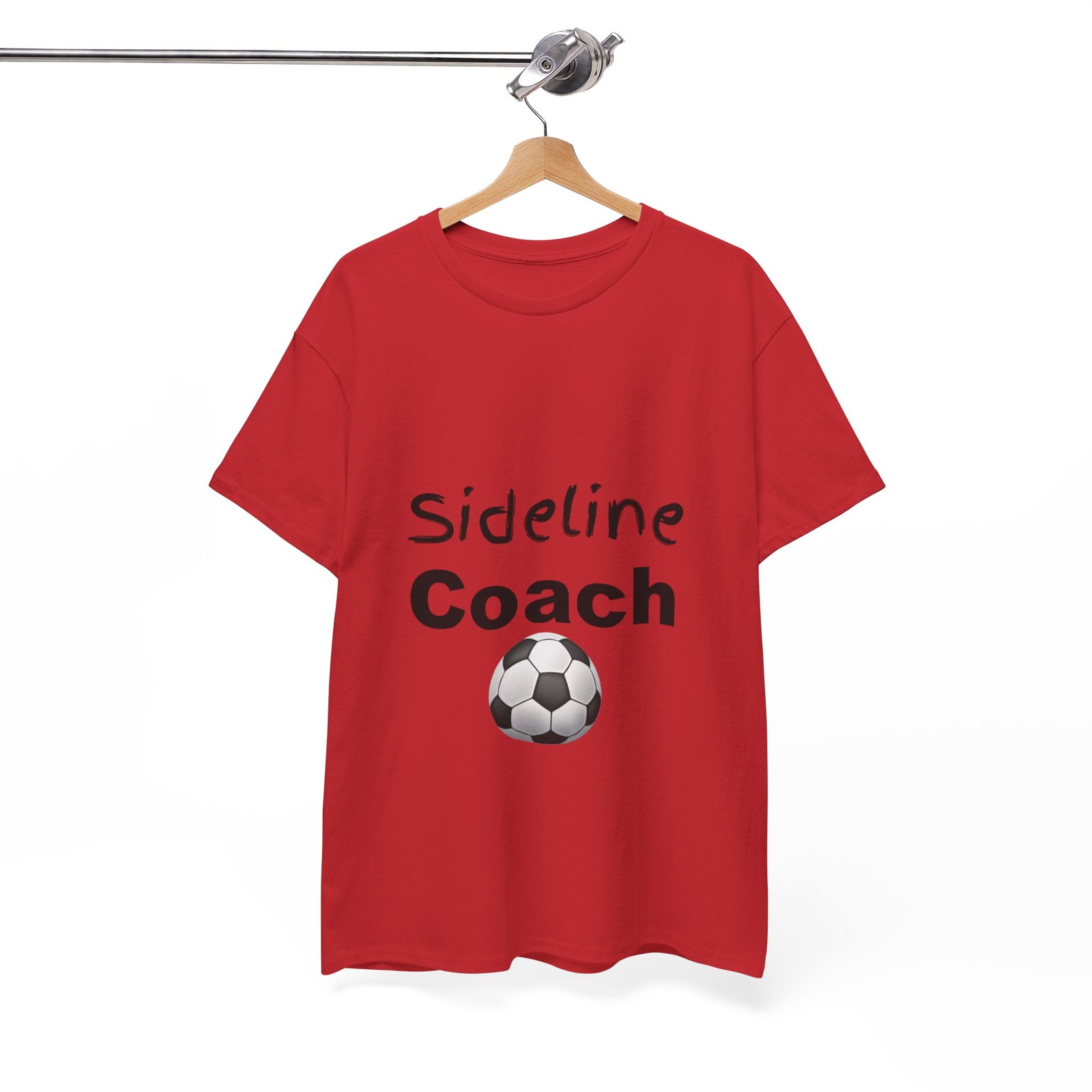 "Sideline Coach, I yell because I care"  Tee at Your Next Game! 🔥⚽️ #SidelineCheerleader