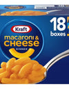 Kraft Original Macaroni and Cheese Dinner, 7.25Oz., 18Pk.