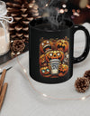 Pumpkin Panic Mug Black Mug 11oz