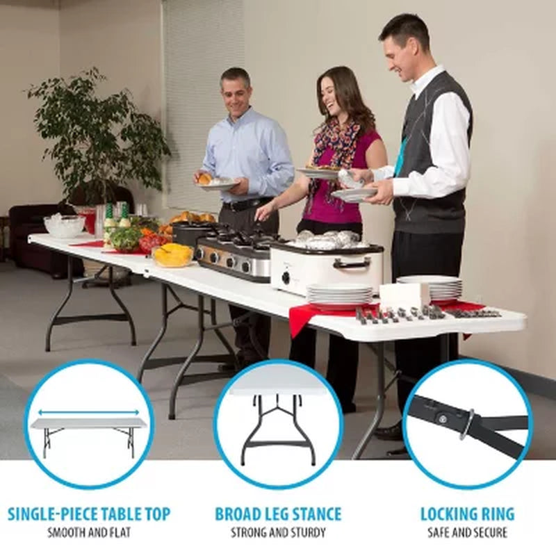Lifetime 8' Commercial Grade Folding Table