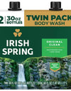 Irish Spring Body Wash for Men, Original Clean, 30 Fl. Oz., 2 Pk.