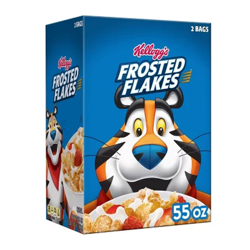 Frosted Flakes Breakfast Cereal, 55 Oz.