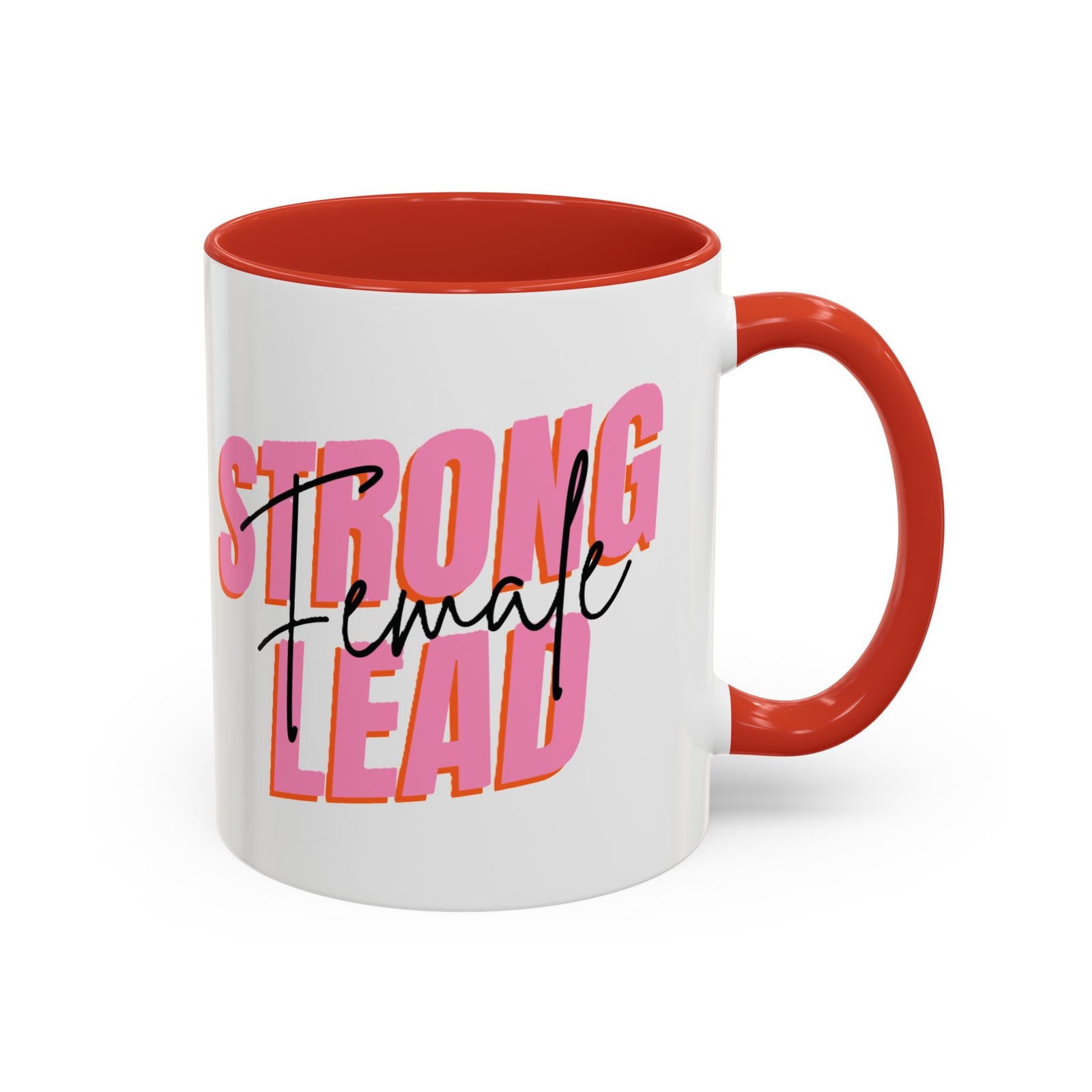 Strong Female Lead!! Accent Coffee Mug (11, 15oz)