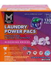 Member'S Mark Laundry Power Pacs, Blooming Breeze, 130 Ct.