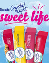 Crystal Light Lemonade, Fruit Punch, Raspberry Lemonade and Wild Strawberry Powdered Drink Mix Variety Pack 60 Ct.