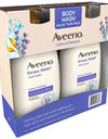 Aveeno Stress Relief Body Wash with Lavender & Chamomile, 33 Fl. Oz., 2 Pk.