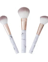 Glotech Marble Makeup Brush Glow Set, 12 Pc.