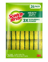 Scotch-Brite Heavy Duty Scrub Sponges, Individually Wrapped 24 Ct.