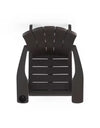 Keter Everest Adirondack Chair with Integrated Cupholder