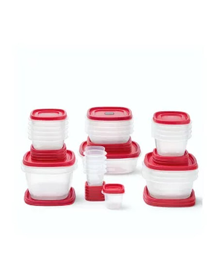 Rubbermaid 50-Piece Easyfind Lids Vented Food Storage Set