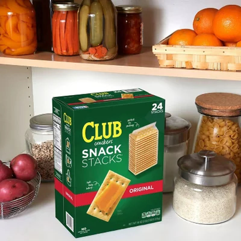 Kellogg'S Club Crackers, Snack Stacks, 2.08 Oz., 24 Pk.