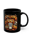 Pumpkin Panic Mug Black Mug 11oz