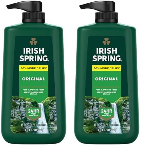 Irish Spring Body Wash for Men, 30 Oz, 1 Pump Bottle  (CHOOSE)