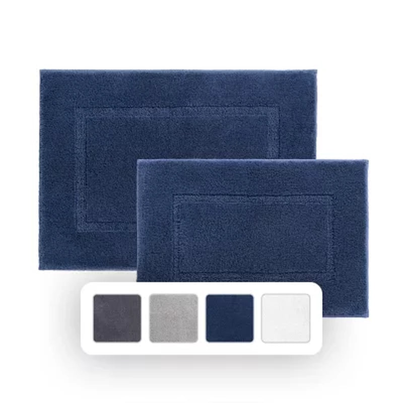 Member'S Mark 2-Piece 100% Cotton Bath Rug Set, Choose Color