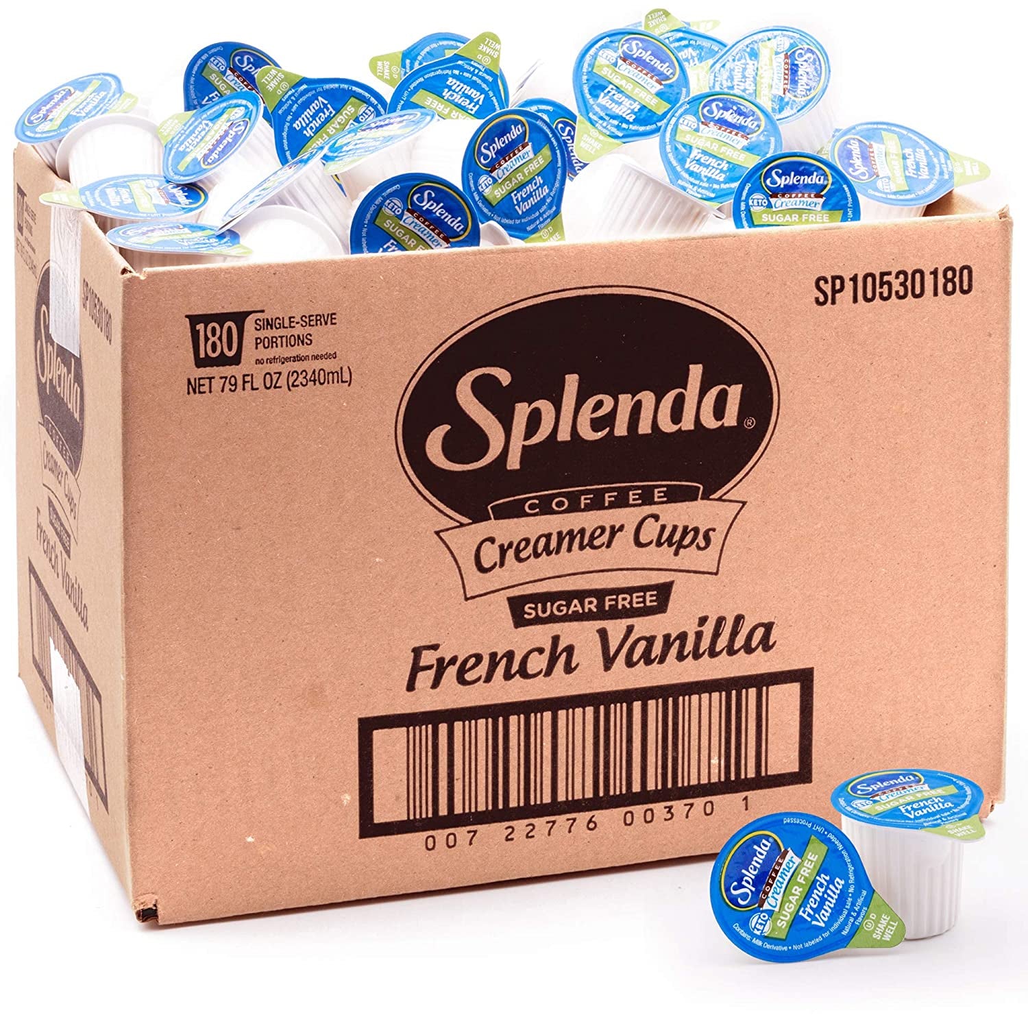 Sugar Free Hazelnut Coffee Creamer, 32 Fl Oz (Pack of 6)
