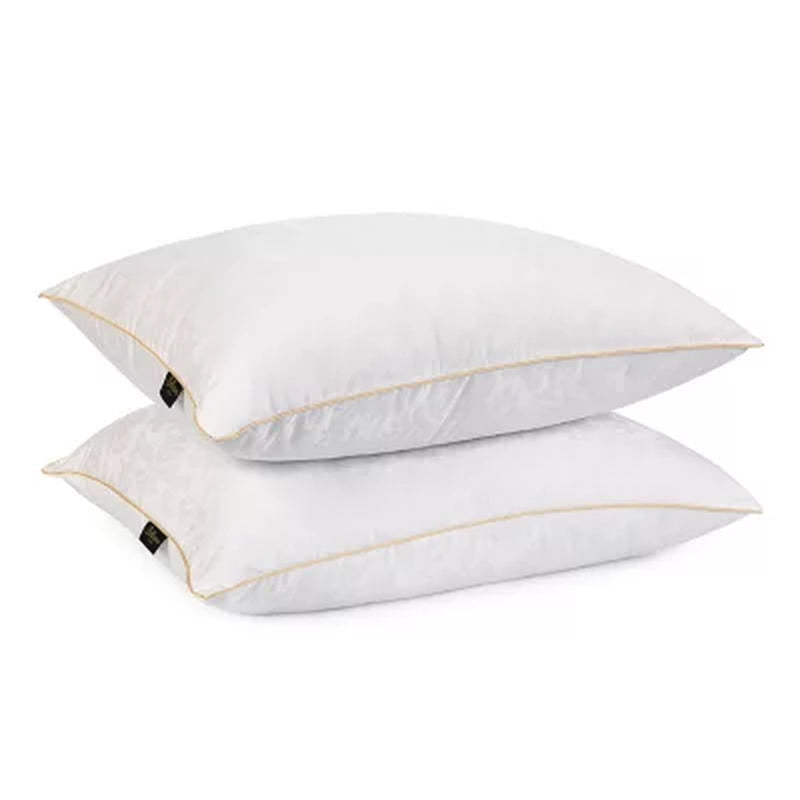 Bellissimo Premium Luxury Hotel Bed Pillow, 2 Pack, Assorted Sizes