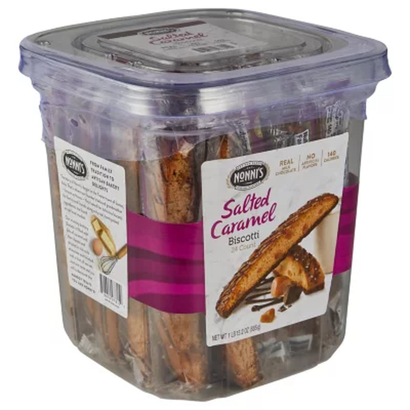 Nonni'S Salted Caramel Biscotti 24 Ct.