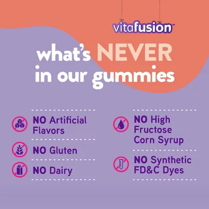 Vitafusion Calcium + D3 Vitamin Gummies 200 Ct.