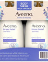 Aveeno Stress Relief Body Wash with Lavender & Chamomile, 33 Fl. Oz., 2 Pk.