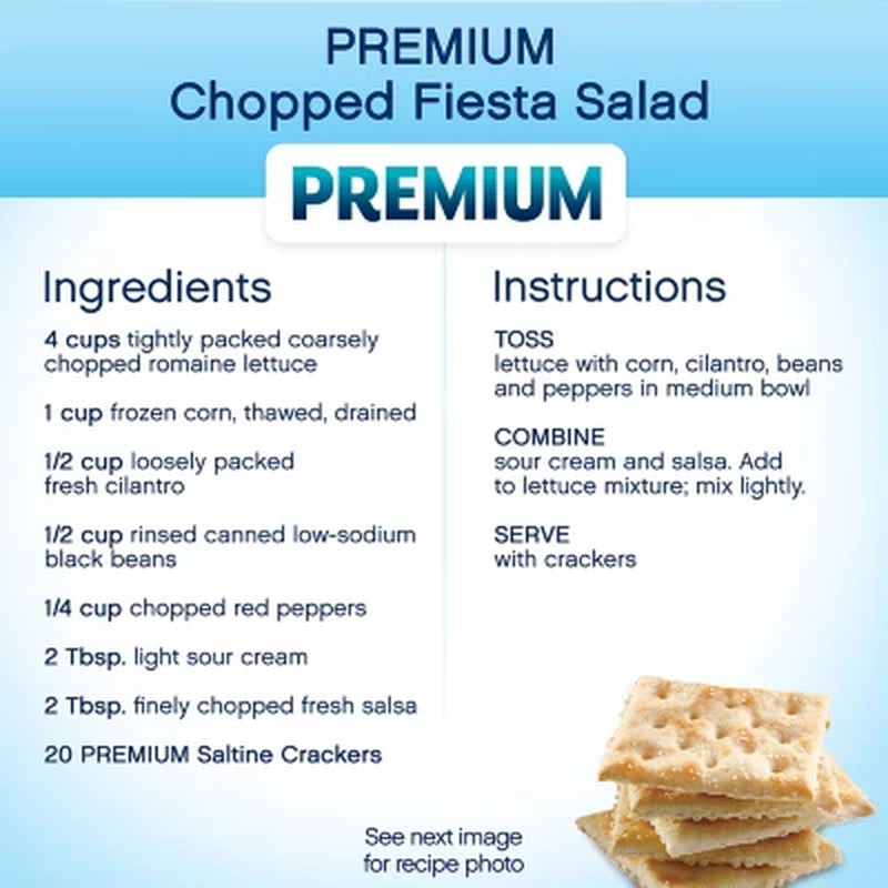 Premium Original Saltine Crackers, 4 Oz., 12 Pk.