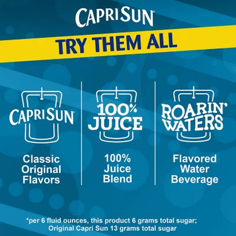 Capri Sun Variety Pack 6 Fl. Oz. Pouches, 40 Pk.