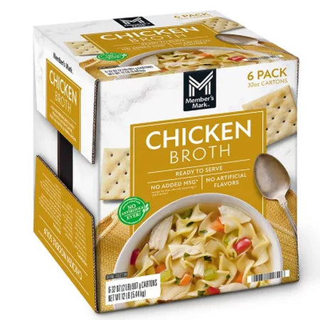 Member'S Mark Chicken Broth, 32 Oz., 6 Pk.