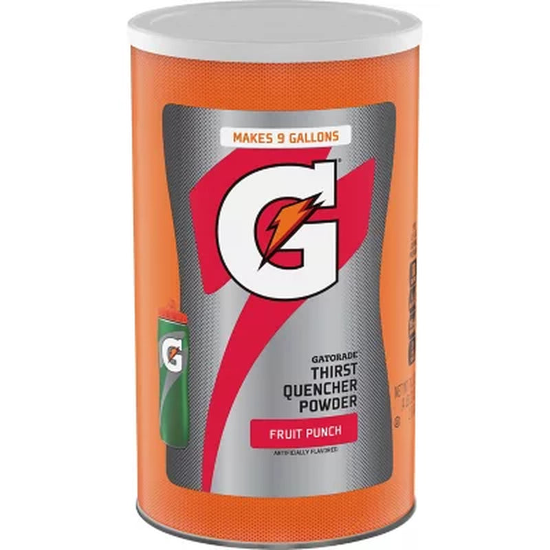 Gatorade Thirst Quencher Powder, Fruit Punch 76.5 Oz.