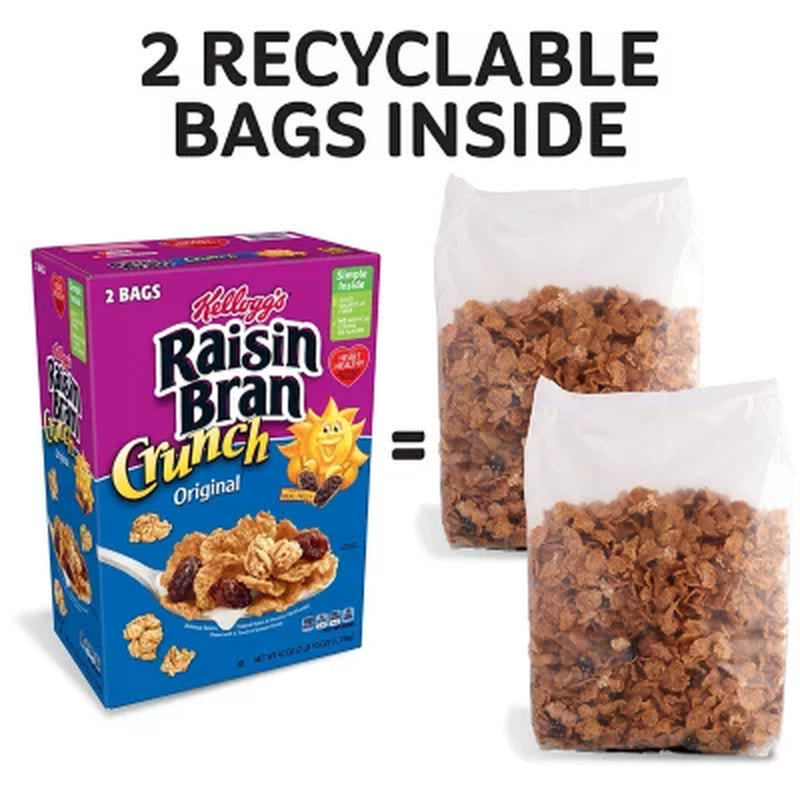 Raisin Bran Crunch Cereal 42 Oz., 2 Pk.