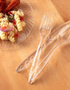 Member'S Mark Combo Pack Clear Cutlery, Forks, Knives, Spoons, 360 Ct.