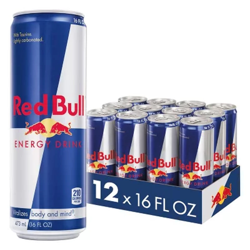 Red Bull Energy, 16 Fl. Oz., 12 Pk.